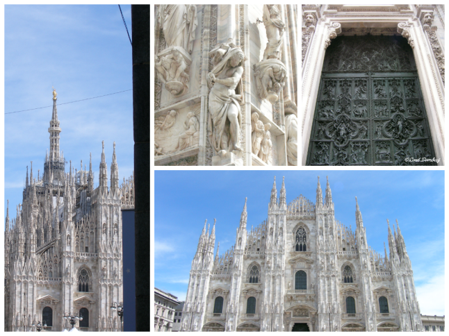 Milanska katedrala kolaž 4